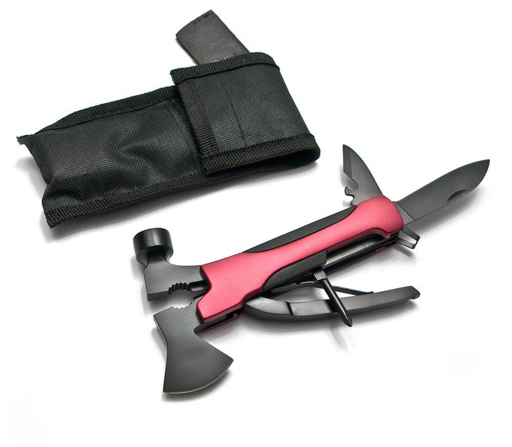 

Топор - плоскогубцы мультитул с набором инструментов (8 в 1)