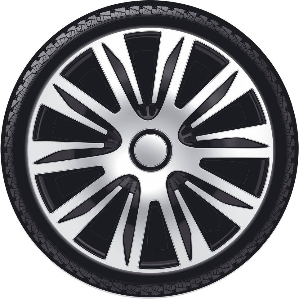 

R15 NARDO silver black Колпаки на колеса Колпаки на колеса Р15