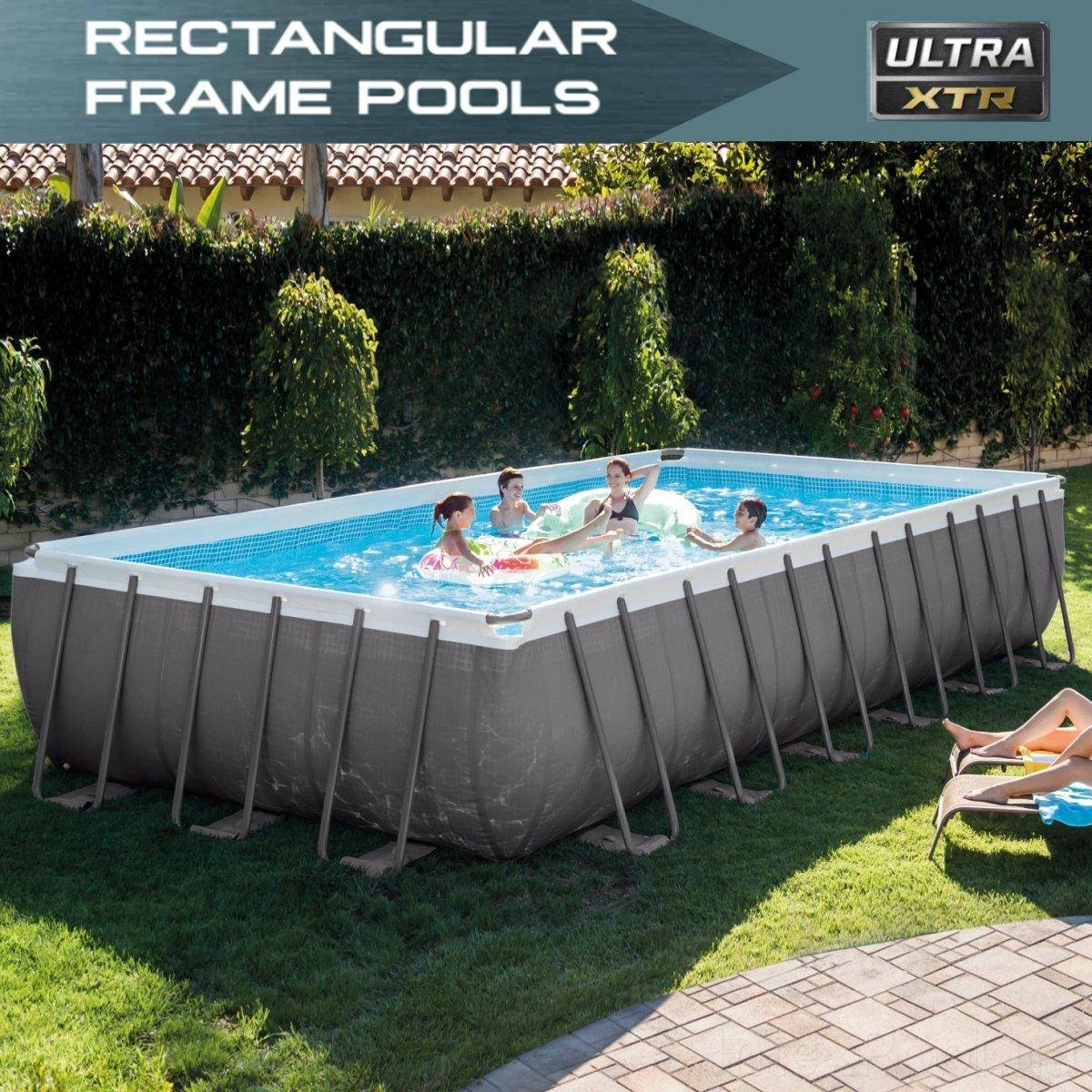 

Бассейн каркасный Intex 26364 Ultra XTR™ (732х366х132см, объем 31805 л)