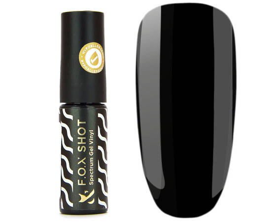 

Гель-лак F.O.X Shot Spectrum Gel Vinyl 5 мл № 002, черный