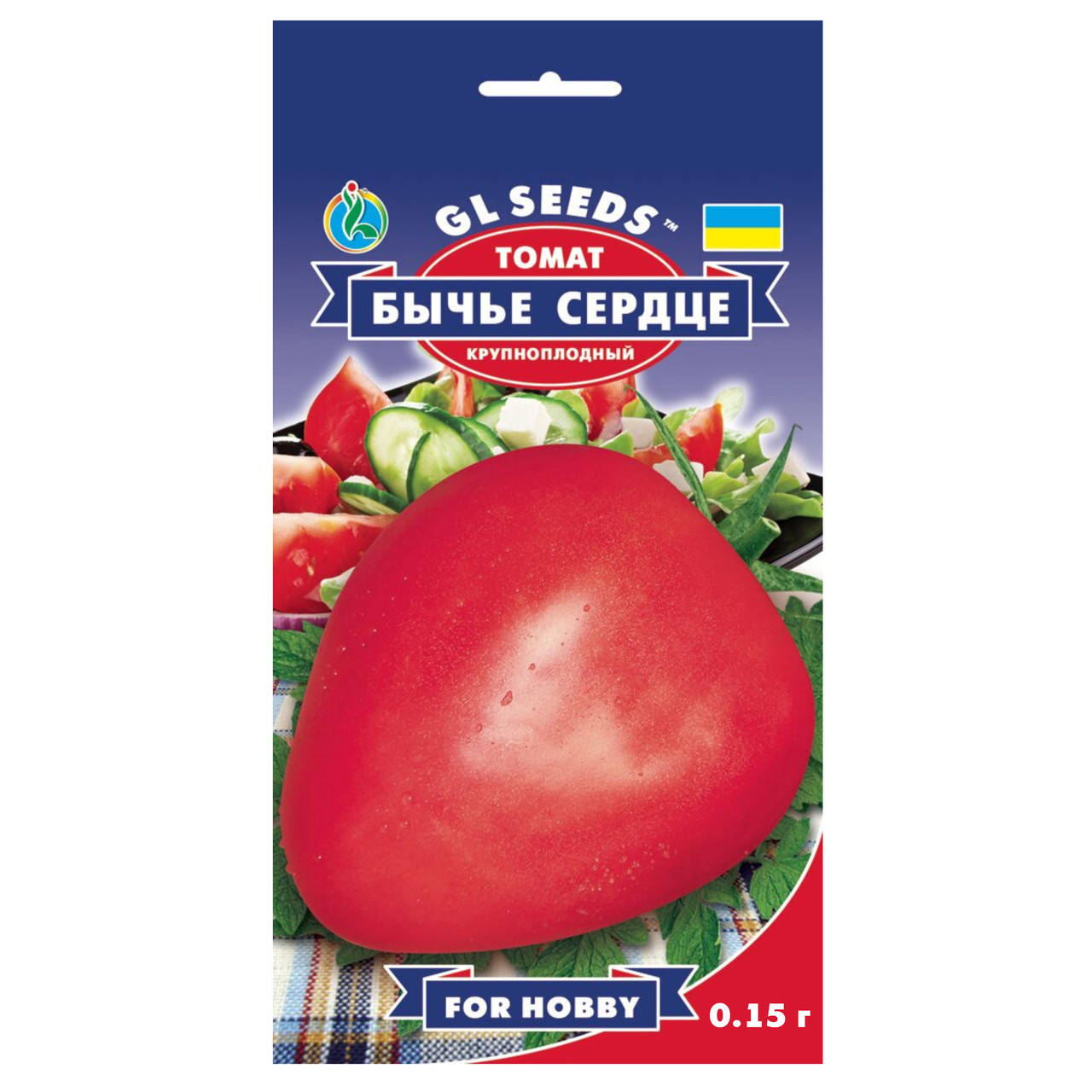 

Томат Бычье сердце красный 0.15 г Gl Seeds