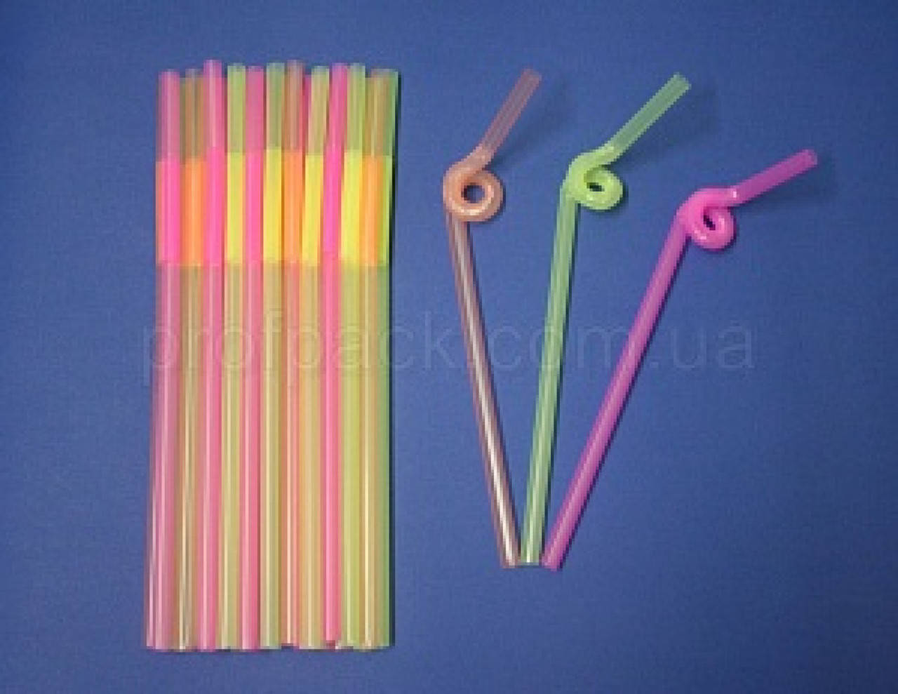 

Трубочка для фреша, Артистик, неоновая с длинной гофрой, 25-33 см, d=8мм, 50 шт/уп.