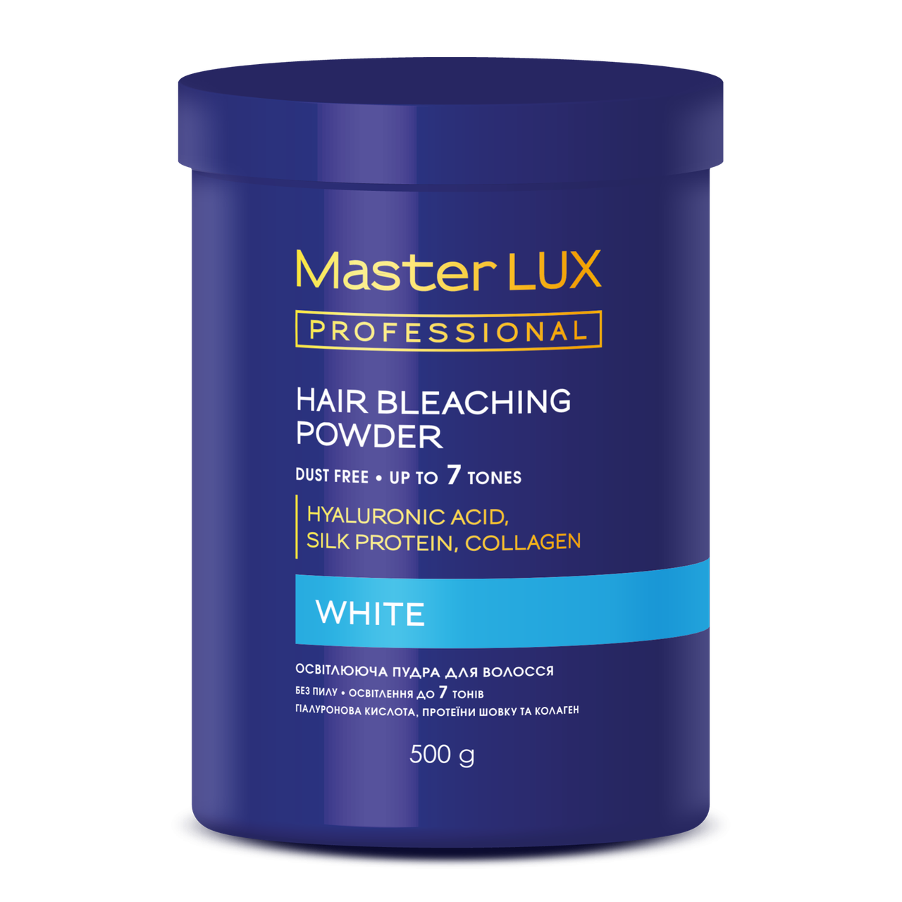 

Пудра осветляющая Master LUX Professional Hair Bleaching Powder White 500 (19241Gu)