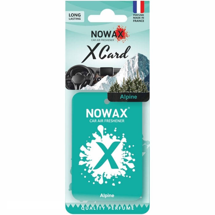 

Ароматизатор NOWAX серія "X CARD" - Alpine