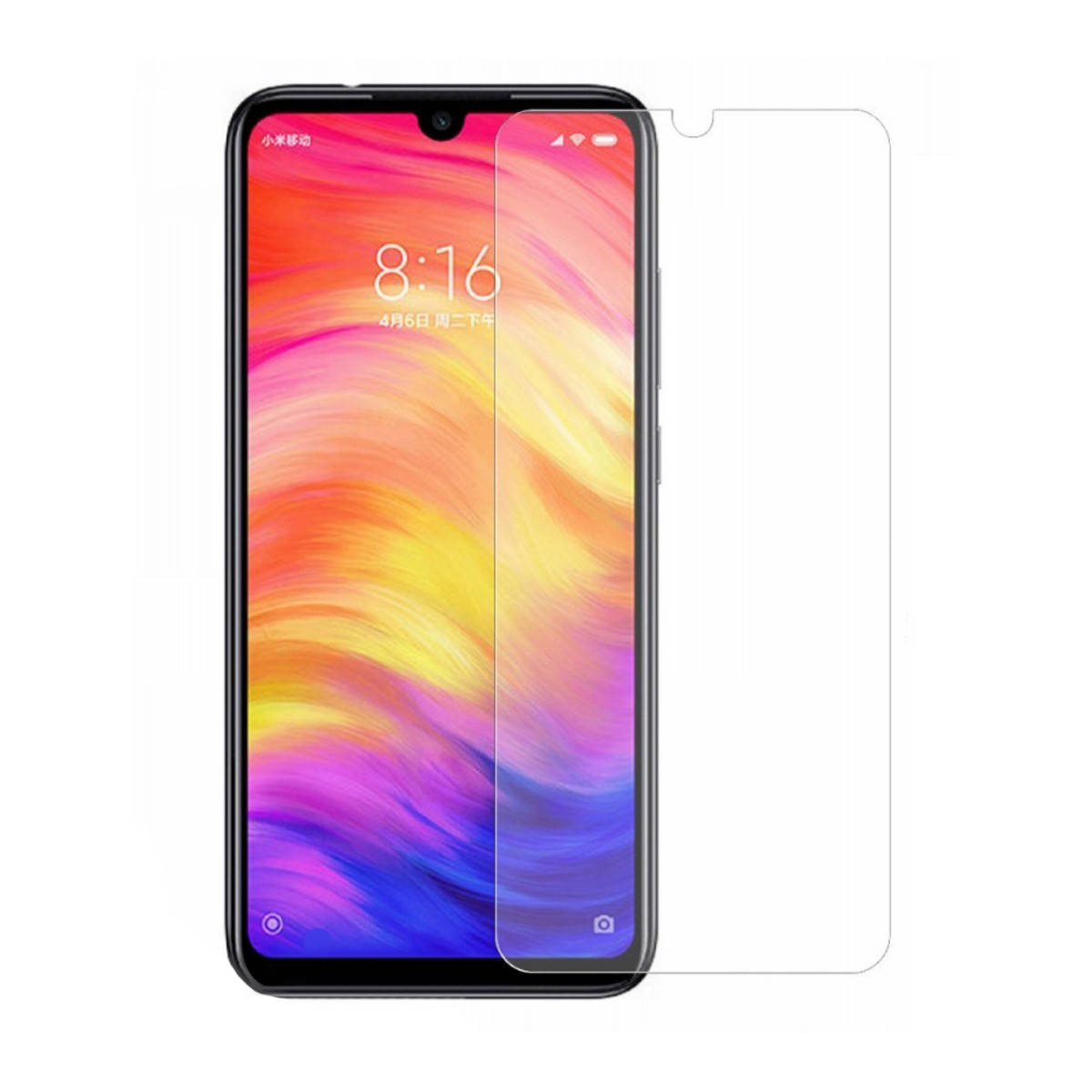 

Защитное стекло 2.5D (Отступ от края 2мм) для Xiaomi Redmi 7 / Redmi Y3, Прозрачный