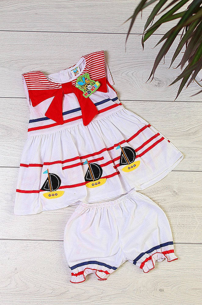 

Детский костюм девочка лето Уценка 108685M