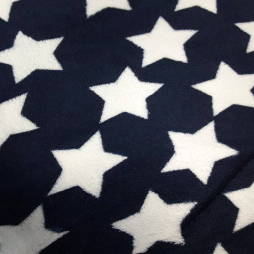 

Плед полуторный KOLOCO 160 х 210 (34607) Звезды на темно синем