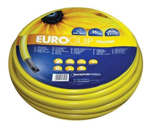 

Шланг садовый 5/8" 25м Tecnotubi Euro GUIP YELLOW
