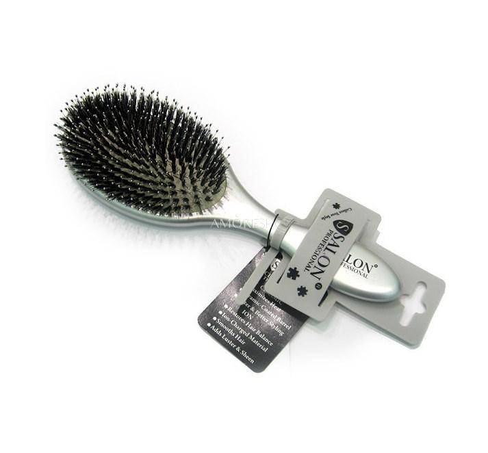 

Щётка для волос с комбинированной щетиной SALON металлик К 84 APB-SCI