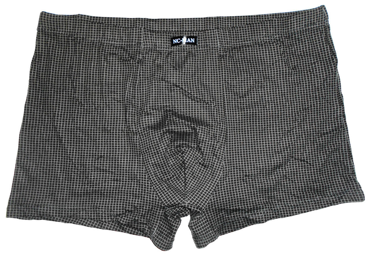 

Мужские трусы Nickdan хлопок 7508 (баталы 5XL,6XL,7XL, черные), Черный