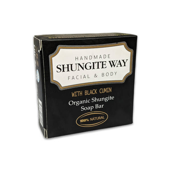 

Шунгитовое мыло Shungite Way (с черным тмином)