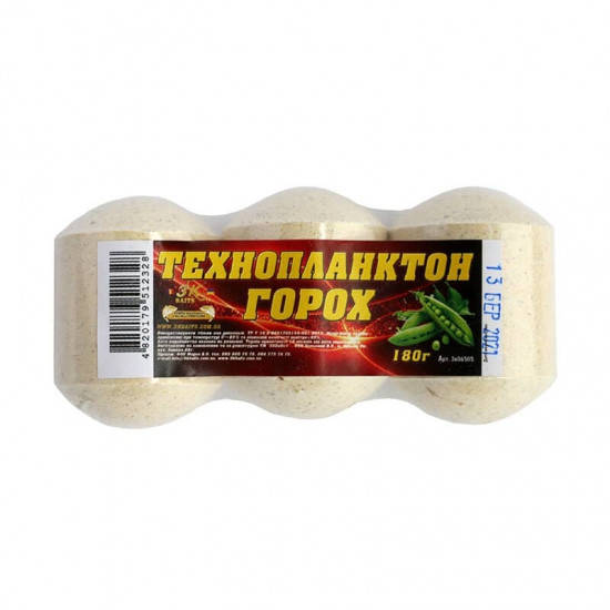 

Технопланктон 3k Baits 180г Горох