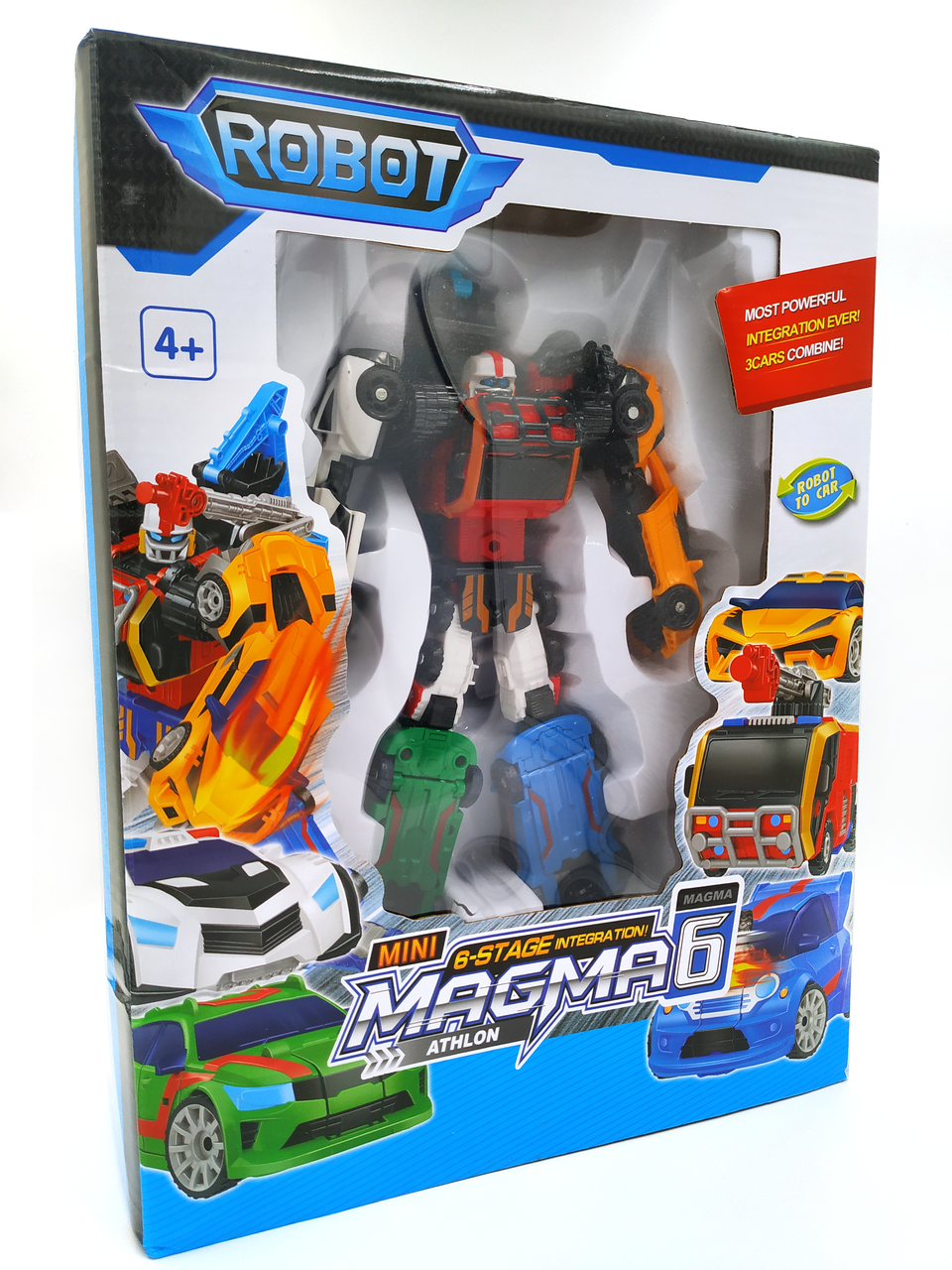 

Трансформер Тобот Магма 6 в 1 Tobot Magma 6