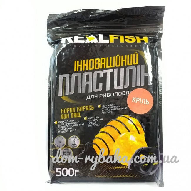 

Рыболовный пластилин RealFish 500, криль(креветка)