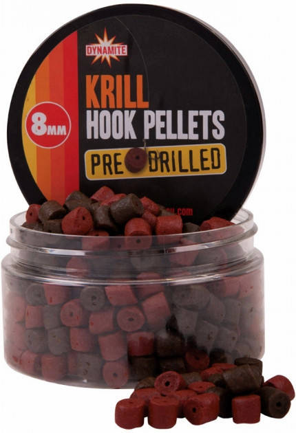 

Пеллетс Dynamite Baits Pre Drilled Hook Pellets - Krill 8мм