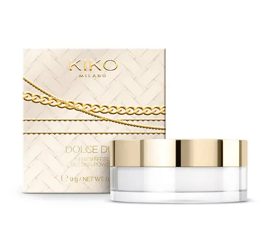

Фиксирующая рассыпчатая пудра Dolce Diva Fresh Feel Setting Powder Kiko