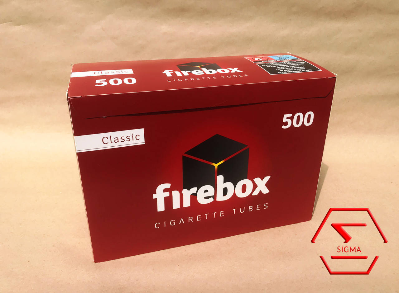 

Гильзы для набивки сигарет Firebox 10000 шт. Сигаретные гильзы