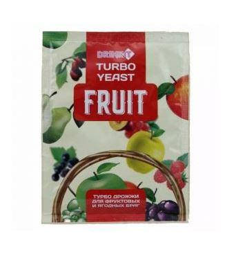 

Дрожжи для фруктовых и ягодных браг Drinkit Fruit 40 гр