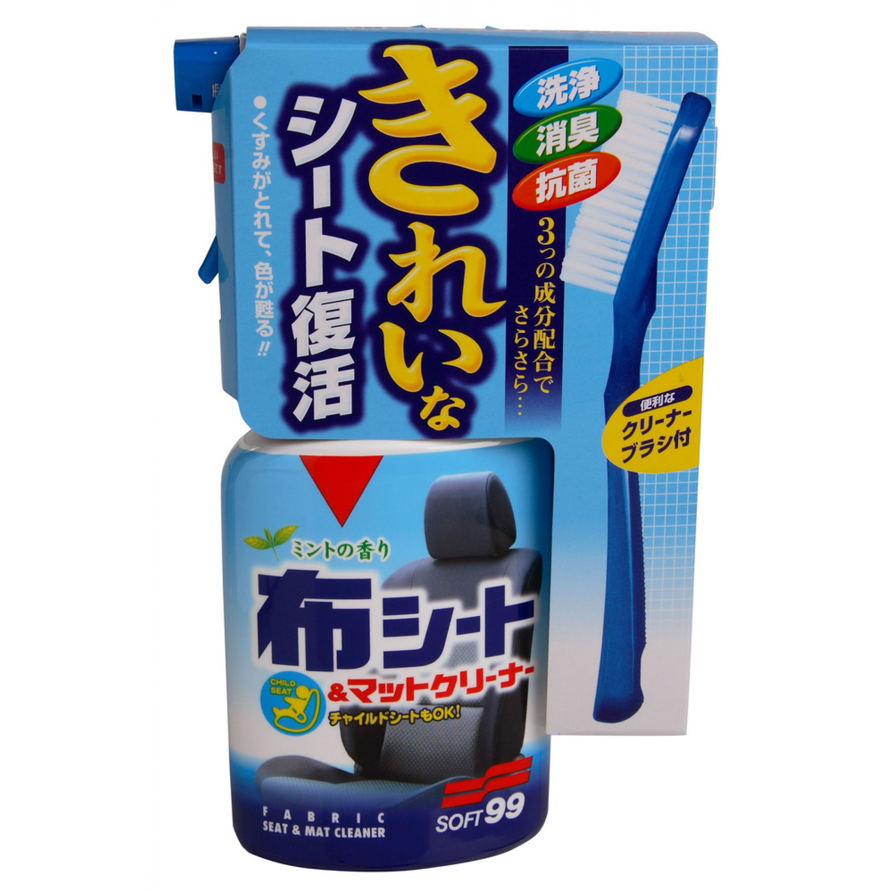 

Безопасный очиститель тканевых сидений SOFT99 Fabric Seat & Mat Cleaner