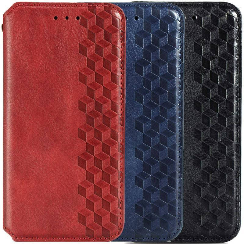 

Cubic Чехол книжка на Samsung A10s (чехол с визитницей на Самсунг А10с), Красный