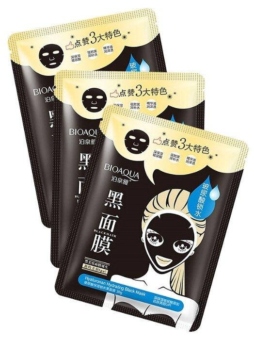 

Тканевая маска Bioaqua Hyaluronan Hydrating Black Mask