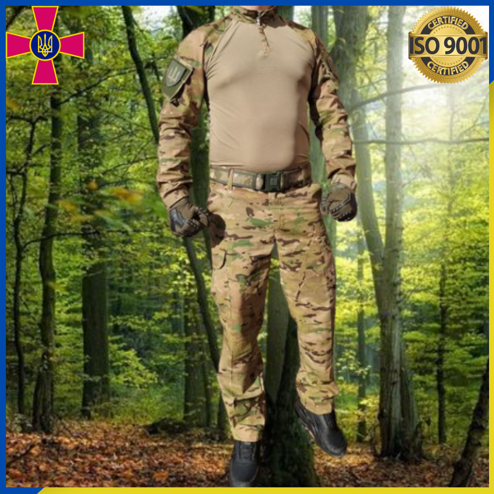 

Форма мультикам для ЗСУ, тактическая летняя форма для военных, форма мультикам койот, Оливковый