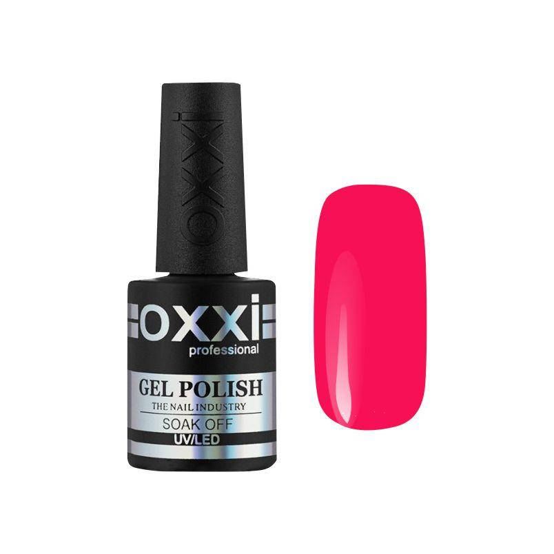 

Гель-лак для ногтей Oxxi Professional 112 яркий красно-оранжевый, неоновый,10 мл