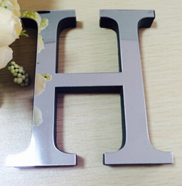 

Зеркальные пластиковые буквы наклейки, 1шт-55грн, зеркальный алфавит 3D, 10 см высота H