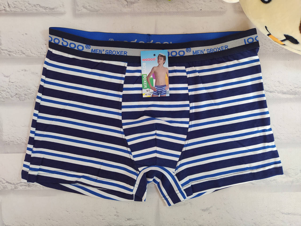 

Детские трусы на 13-14 лет (164-170) для мальчика хлопок Loosoo ТН026, Разные цвета