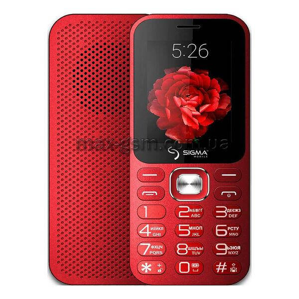 

Sigma mobile X-Style 32 Boombox red, Красный