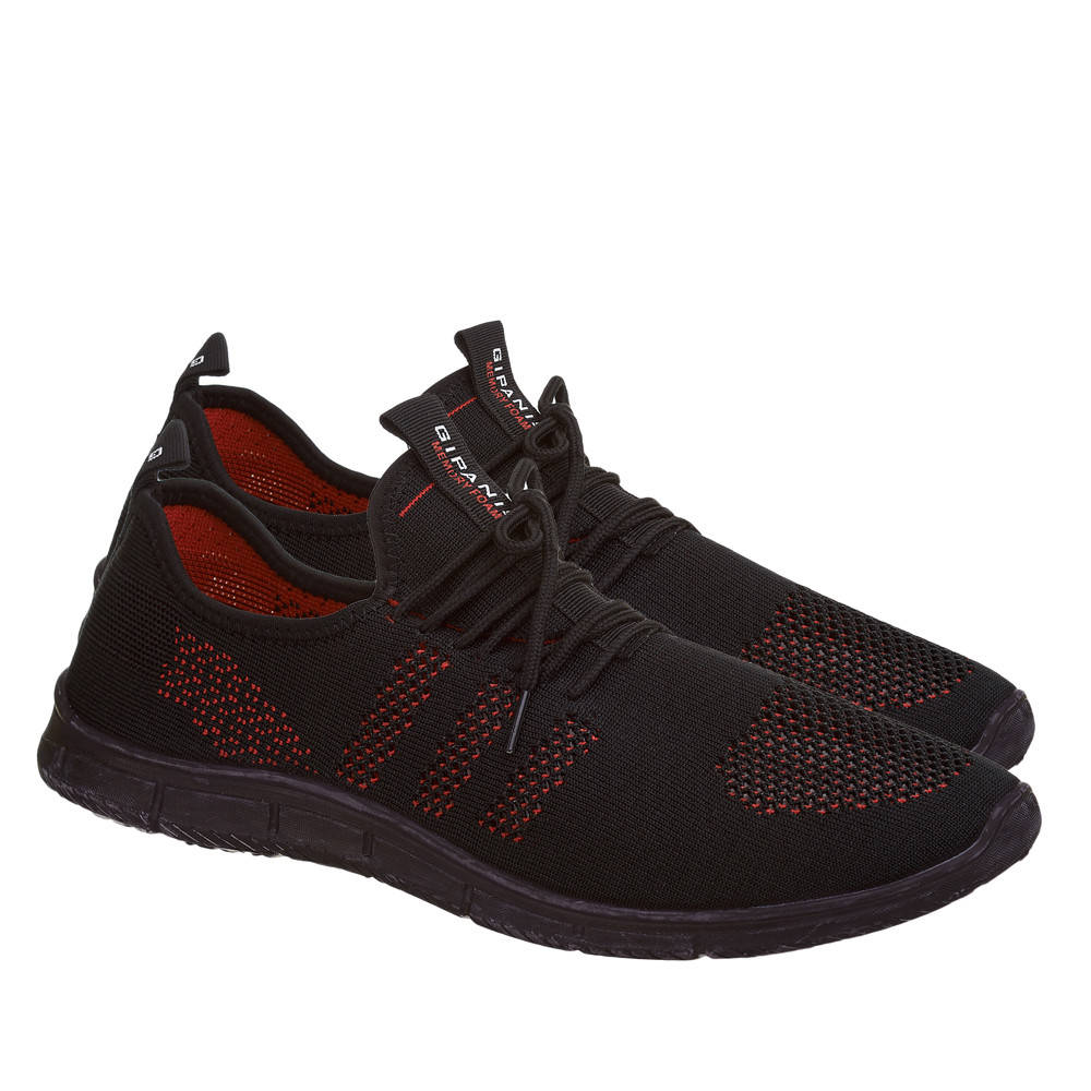 

Мокасини чоловічі чорні-червоні 44 ( 29.5 см )