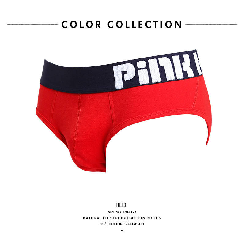 

Мужские трусы Pink hero (плавки слипы) XXL, Красный