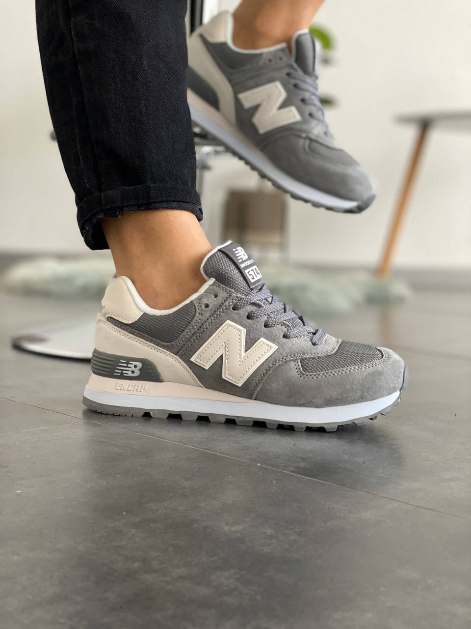 

Кроссовки New Balance 574 gray, Серый