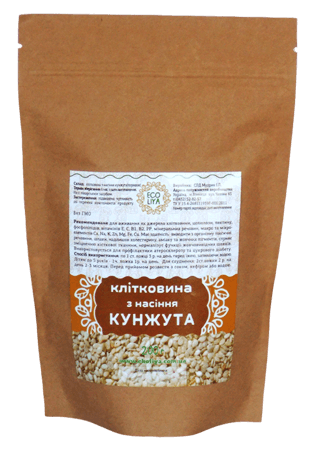 

Клетчатка из семян кунжута, 200 г, Эколия
