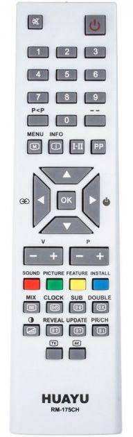 

Пульт универсальный Huayu RAINFORD/VESTEL RM-175CH (3 кода)