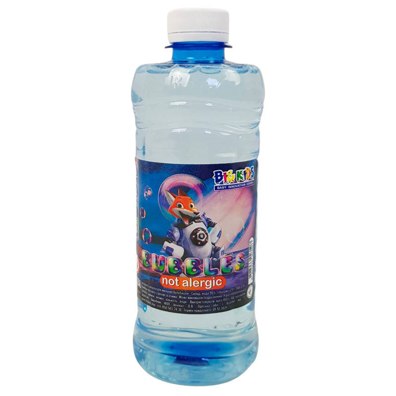 

Наполнитель для мыльных пузырей, 500 мл