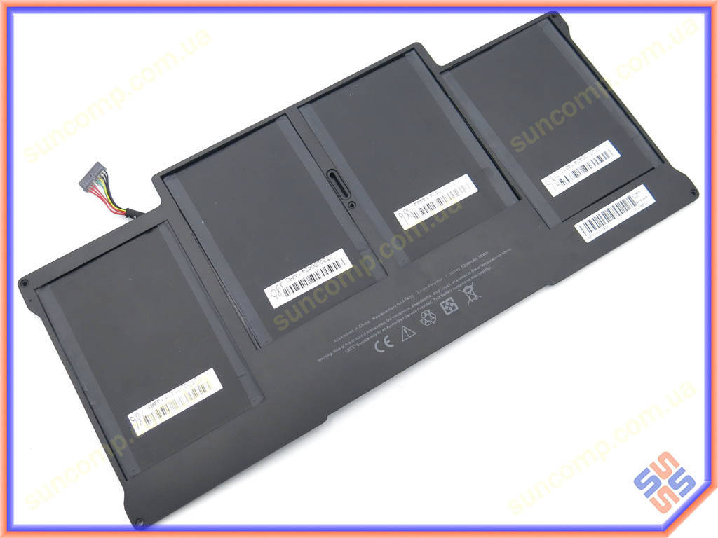 

Батарея A1405 для Apple A1466, A1369 MacBook Air 13.3" (7.3V 5200 mAh 38Wh). Для A1369 (2011), A1466 (2011,