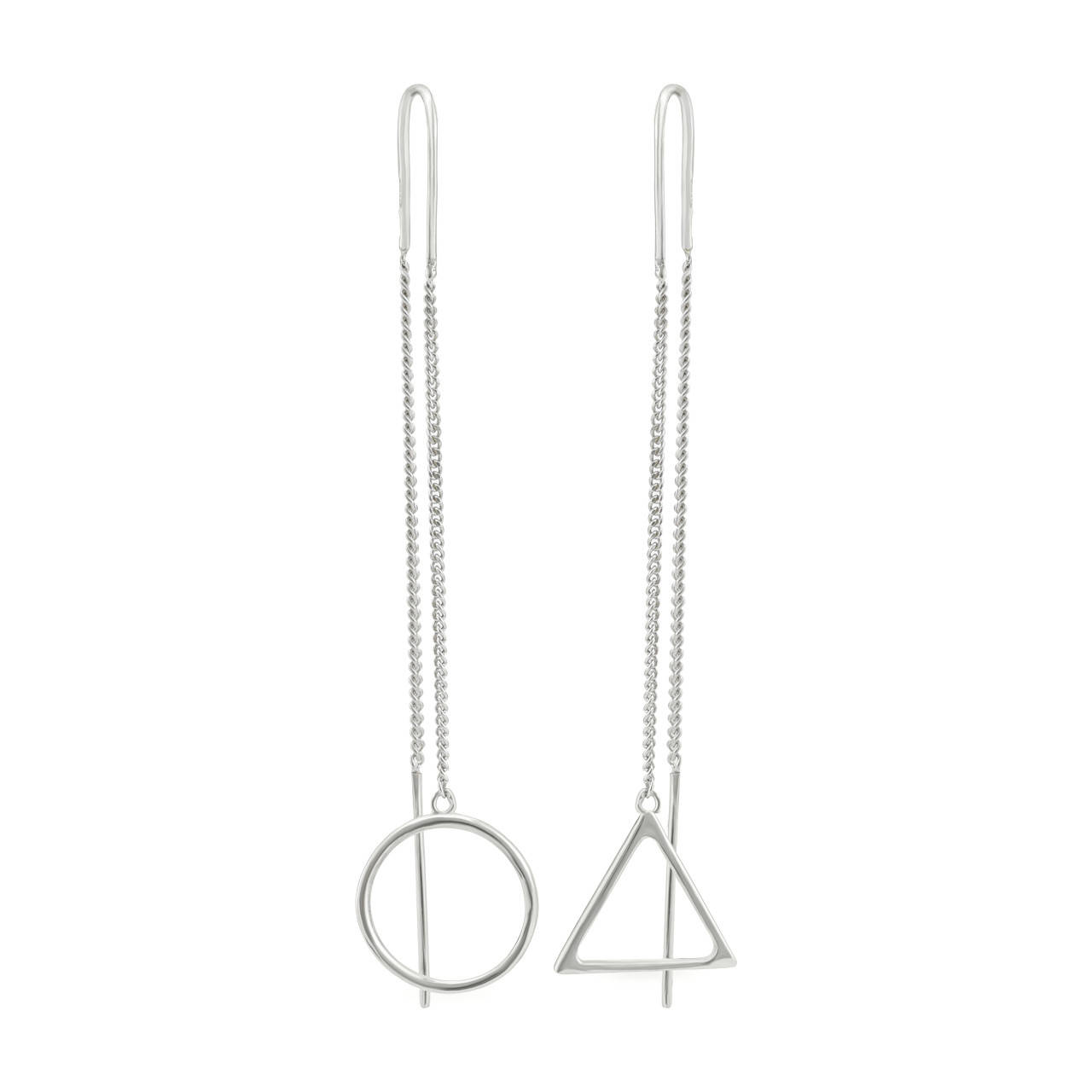 

Серебряные серьги протяжки асимметричные ps346e размер 68х14 мм вес 2.2 г