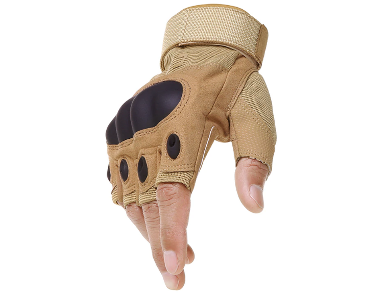 

Перчатки тактические Primo Tactical беспалые, размер L - Sand