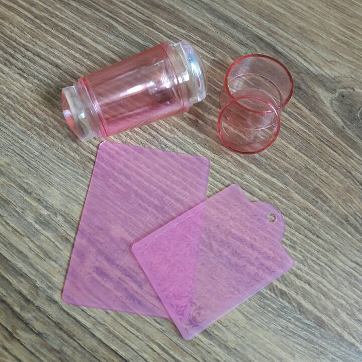 

Набор для стемпинга с двусторонним штампом