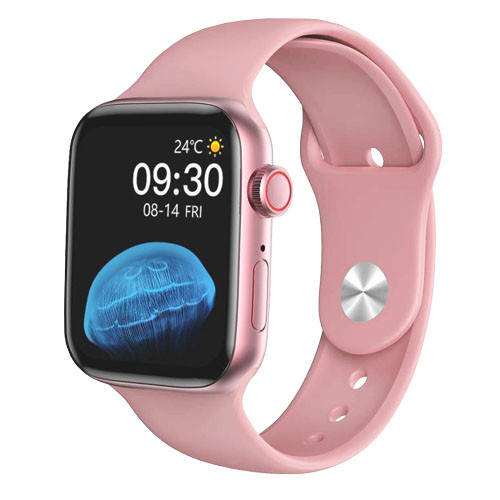 

Умные Смарт-часы HW22 44мм Aluminium голосовой вызов pink