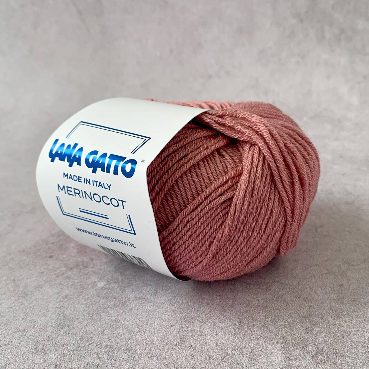 

Lana Gatto MERINOCOT № 14393 сухая роза, Розовый
