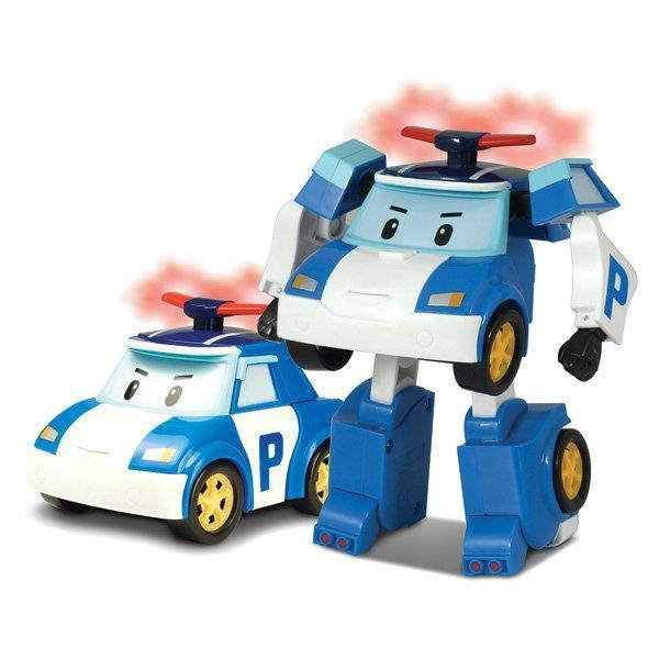 

Трансформер Robocar Poli Поли с подсветкой 15 см (83094)