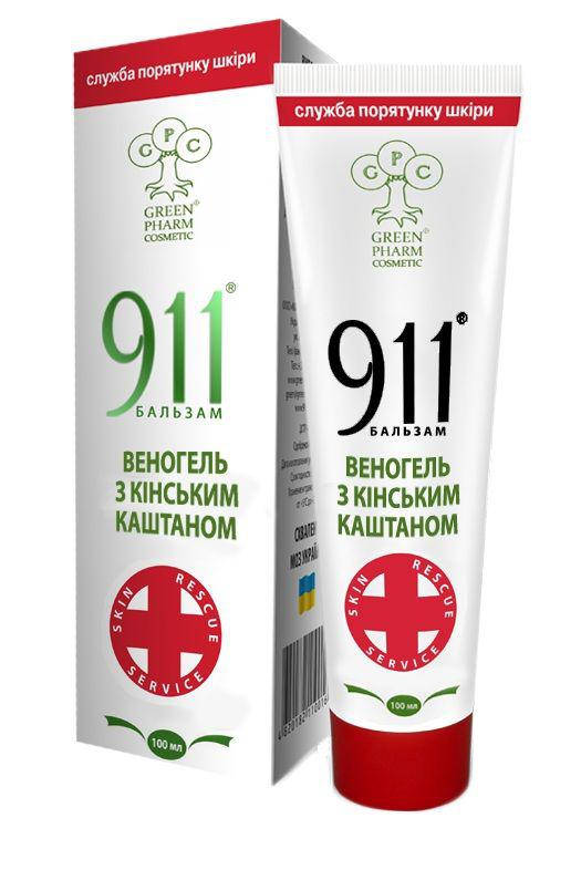 

Веногель для ног 100мл Конский Каштан Green Pharm