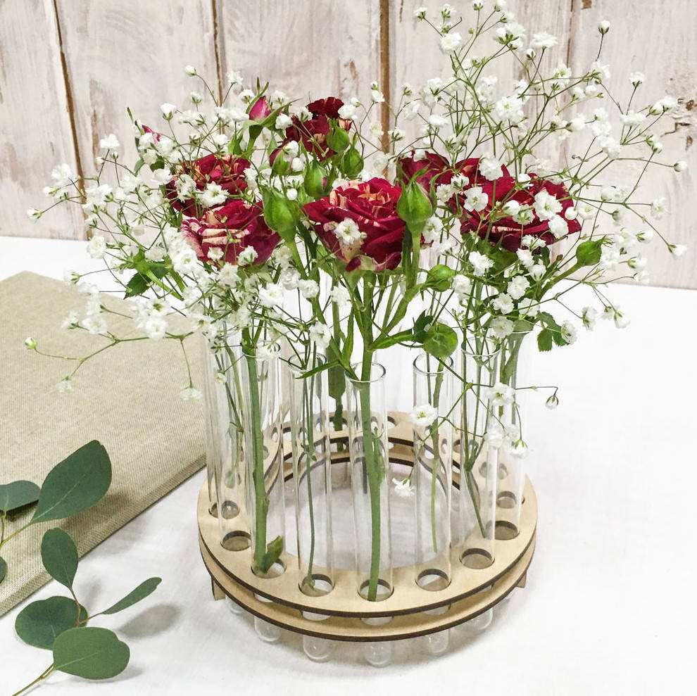 

Ваза с колбами (колбы в комп) 17шт