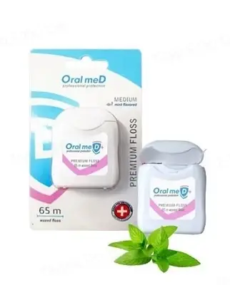 

Зубная нить Oral Med+ 65 метров, Белый