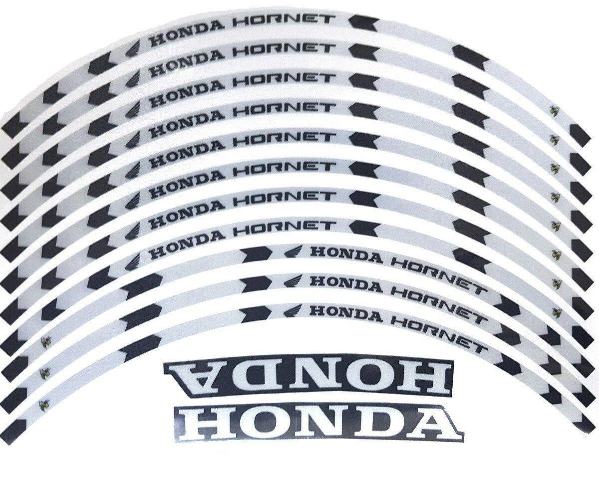 

Наклейка на обод колеса Honda Hornet White ОТРАЖАЙКА, Белый