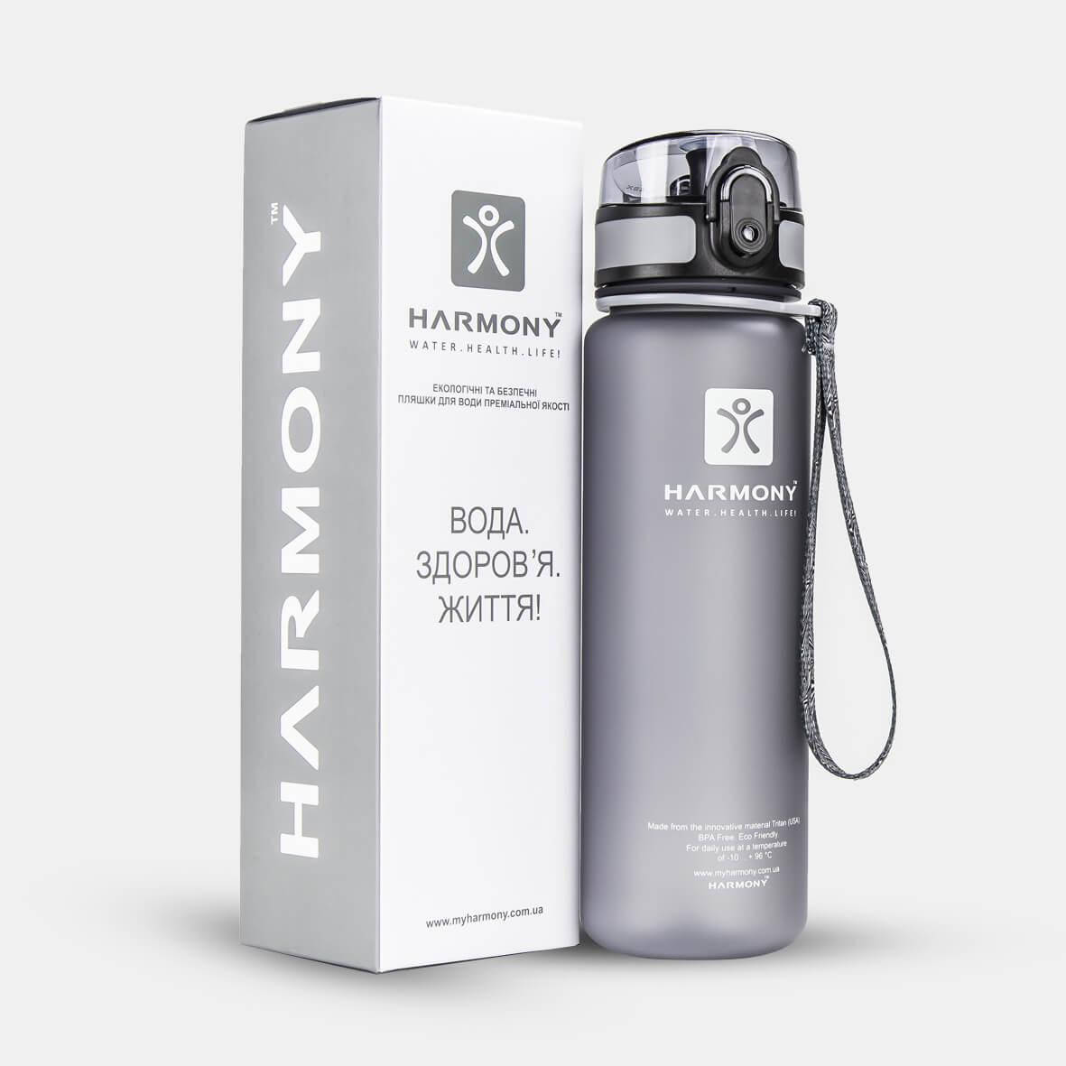 

Бутылка для воды Harmony Graphite 0,5 л.