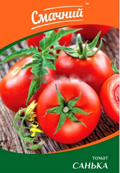 

ТМ Смачный. Семена томат Санька, 0,2 г.
