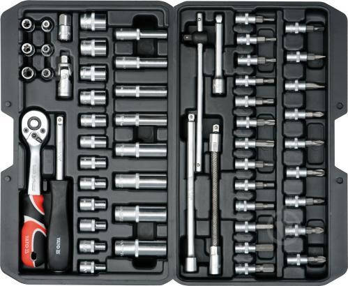 

Набор инструментов 56 предметов YATO YT-14501